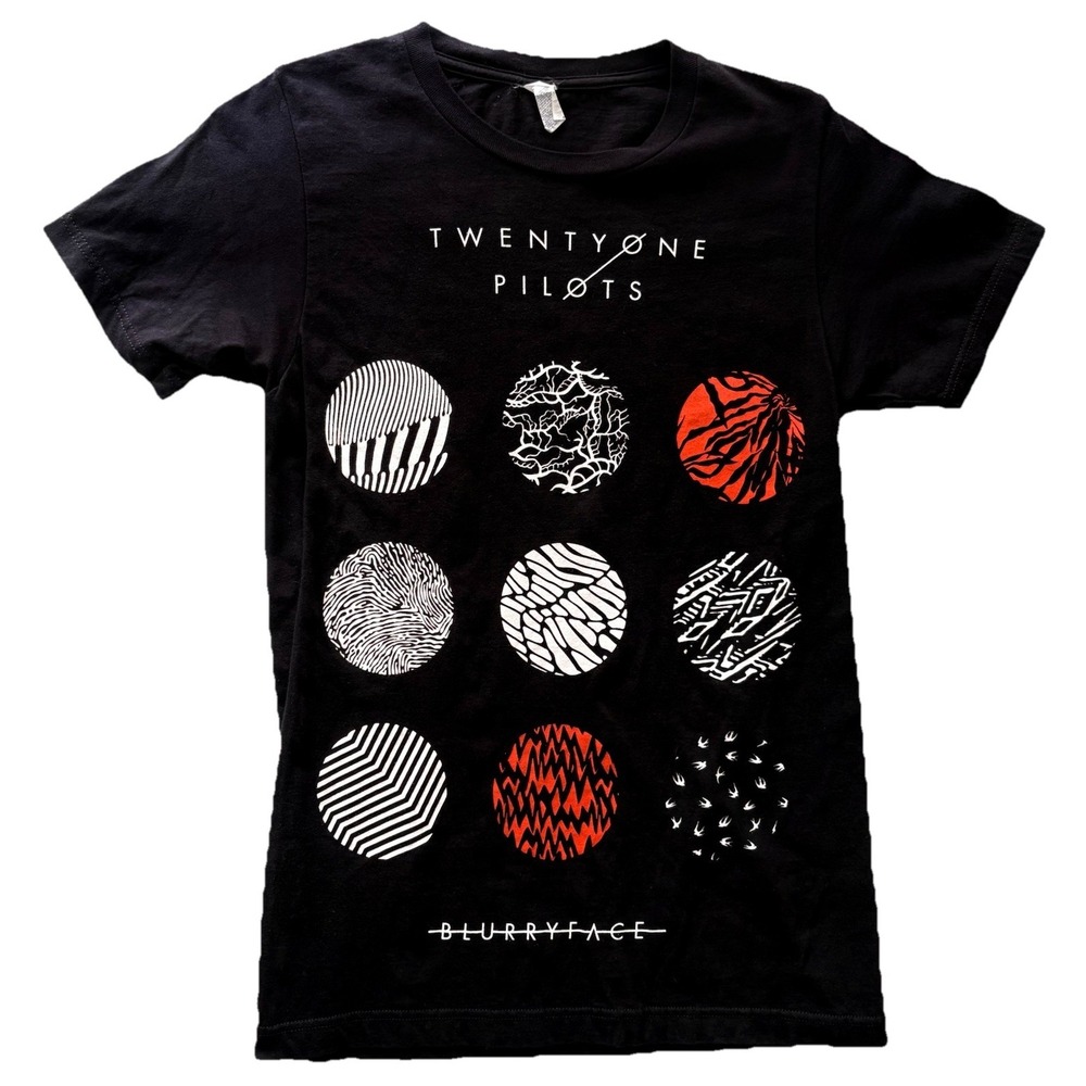 Twenty One Pilots Band Tour BlurryFace Graphic Tee Shirt XS